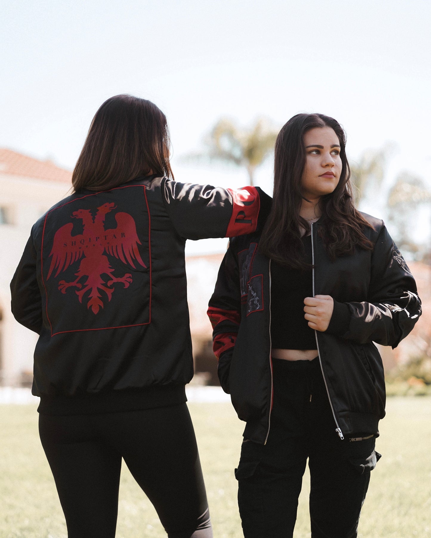 Shqiptar World Bomber Jacket